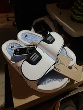 Size 11 Slides Sandals Nike Air Jordan Hydro XI 11 White Legend Blue FN2452-104