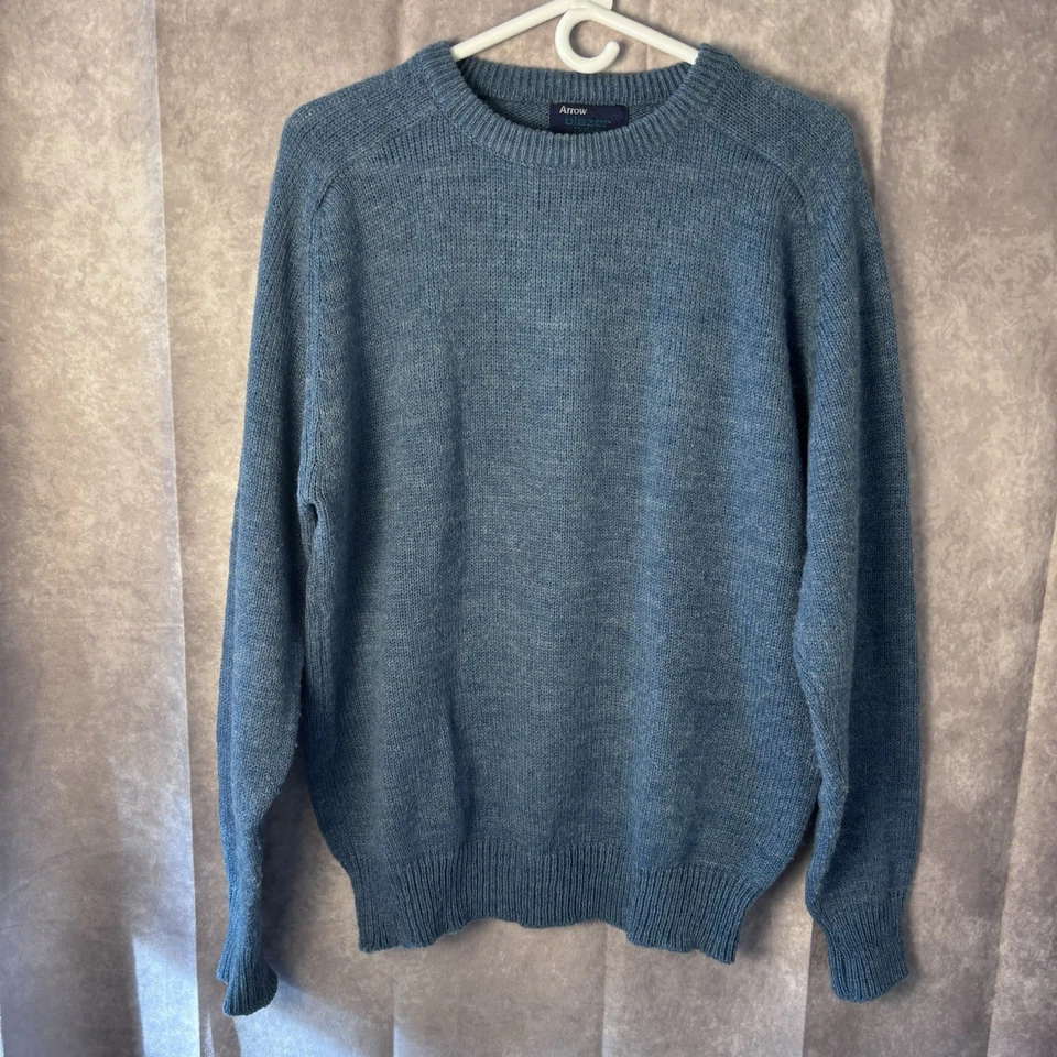 Blazer vintage Arrow suéter talla mediana azul Foto 2 de 4