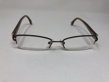 Michael Kors Eyeglasses Frame MK312 210 50-17-135 Rose Gold Brown Half Rim RT96