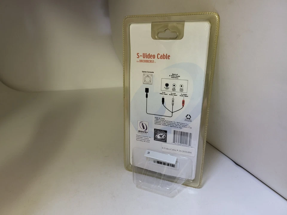 NEW Performance Factory Sealed  S Video  S-Video Cable for Sega Dreamcast  #41 O - Image 2 of 4