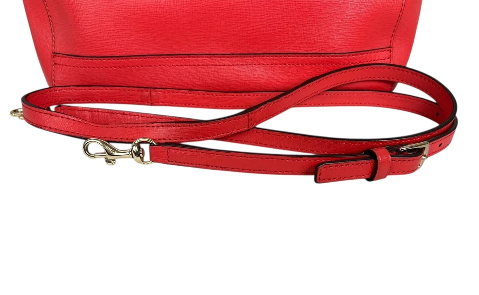 Сумка Coach Saffiano Mini сумка через плечо ремень 49392 красная сумка - Изображение 4 из 4