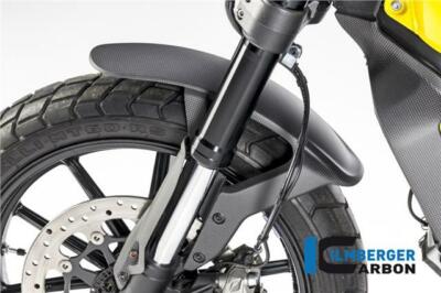 Ilmberger Matt Carbon Fibre Front Mudguard Fender Ducati Scrambler