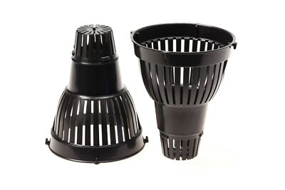 10Pcs Aquaponics Plant Net Pots - Hydroponic Floating Pond Island Gardens (4712304731486)