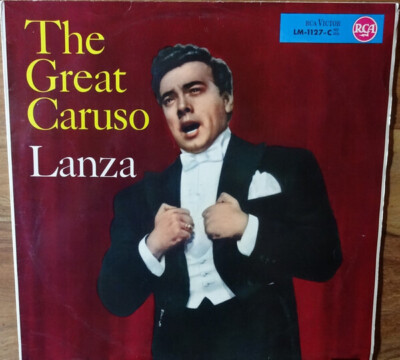 Mario Lanza The Great Caruso RCA Victor Vinyl LP