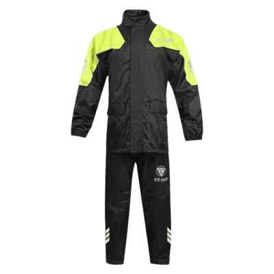 Motorcycle Rain Suit Waterproof Men Set Jacket and Trousers
