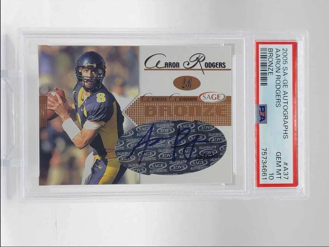 Aaron Rodgers SA-GE Autographs #A37 Bronze