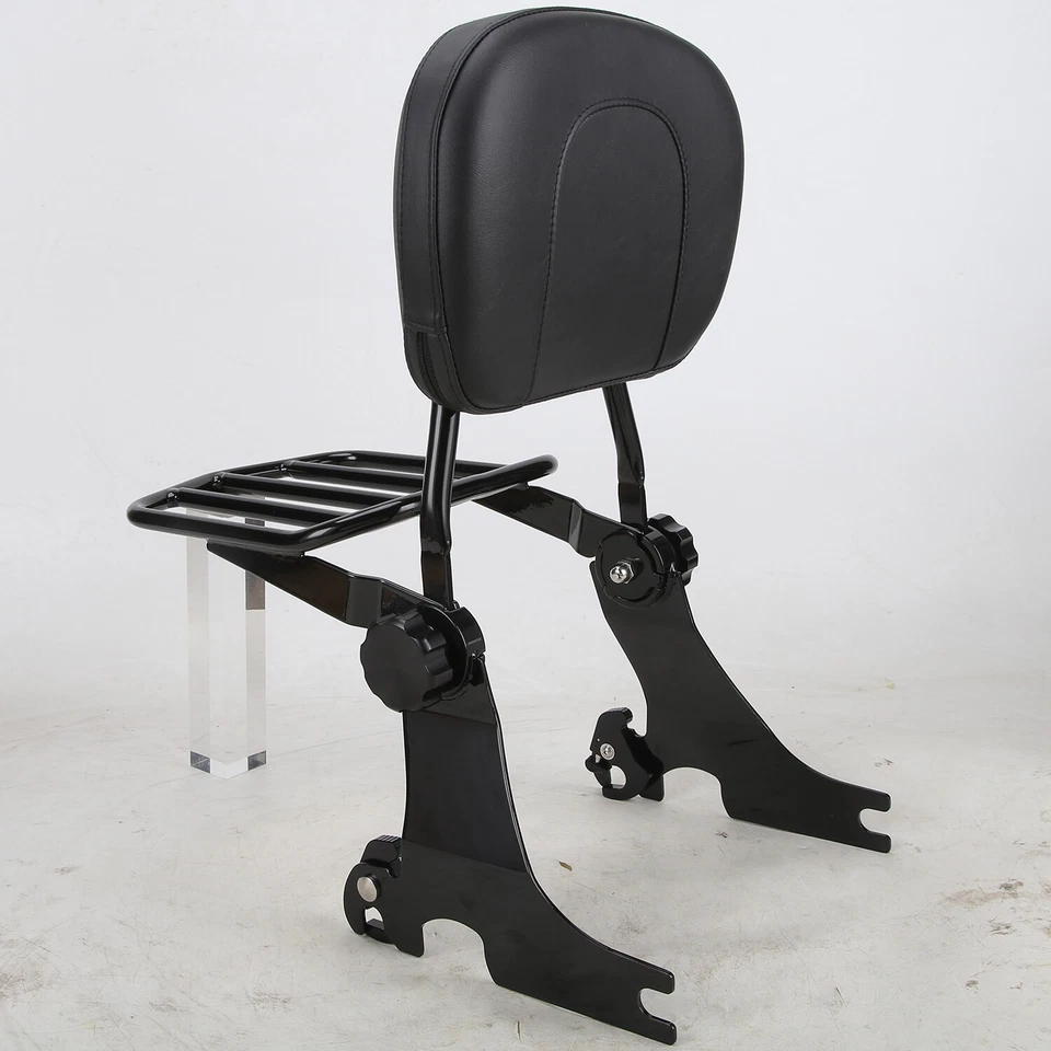 Portaequipajes Sissy Bar con respaldo para Harley Sportster XL 883 1200 48 72 1994-2003 Foto 4 de 4