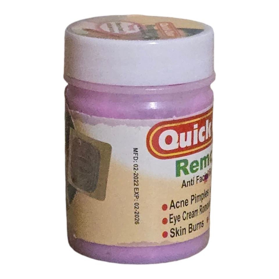 X 1 Jar QUICK clear Pink Sun Burn, & More Face Cream 100% AUTHENTIC - Image 3 of 4