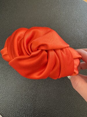 Eugenia Kim Knotted Blue, Green & Orange Silk Headband $155 Eugenia Kim Women main image 2