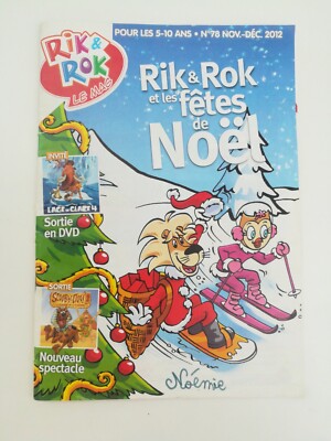 MAGAZIN - LE MAG RIK&ROK - für 5-10 Jahre - Nr. 78 Nov. Dez 2012 Weihnachtsfeier 