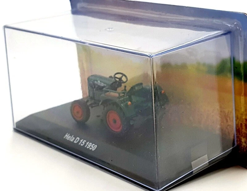 Hachette 1/43 Scale Model Tractor HL17 - 1950 Lanz Hela D15 Green - Image 2 of 4