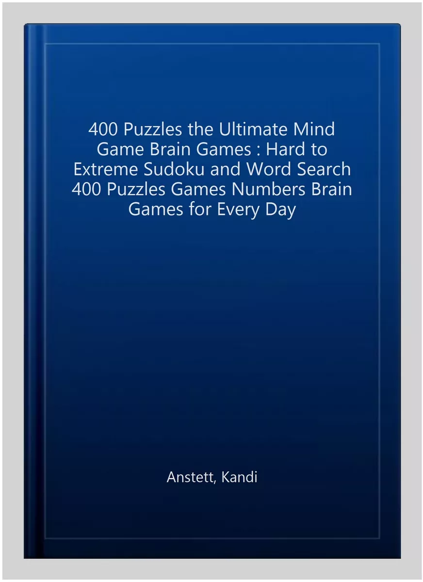 Word Search, Mind Game, Paper Games