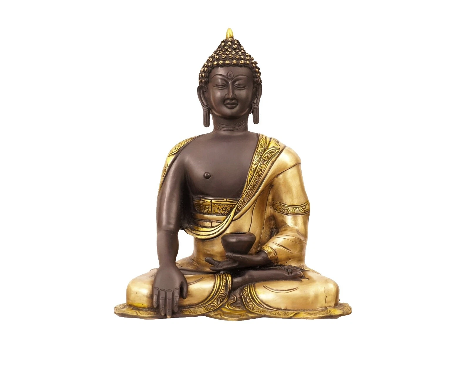 Buda Decoración Metal esculturas y estatuillas