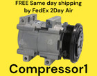 Ac Compressor For 1994 1995 1996 1997 Ford Aerostar 3.0L (For: Ford Aerostar)