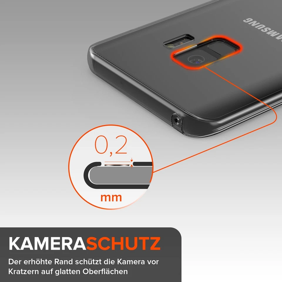 Urcover® Touch Case 2017 Protection intégrale anti-chocs Couverture rigide - Photo 3/4