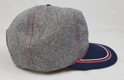 Vtg '80s Corvette Gray/Blue SnapBack Foam Trucker Hat/Cap Racing Automotive - Picture 3 of 9