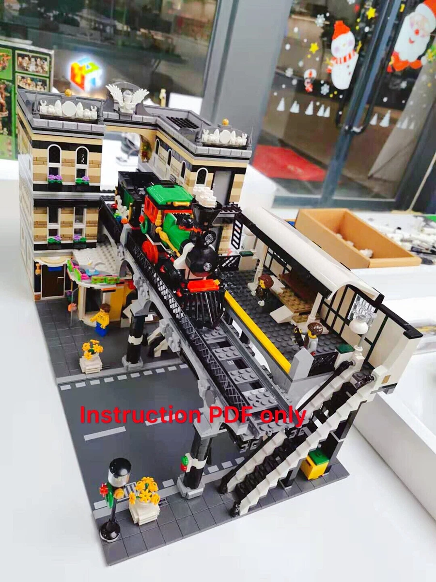 Raised Train Station, Amusement Park, & Modulars! LEGO City Update