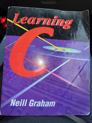 Learning C by Neill Graham (1992, Trade Paperback)
