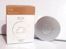 SEALED~PUR MINERALS ~ 4-IN-1 PRESSED MINERAL MAKEUP ~ DEEP ~ .28 OZ (EXP.5/23)