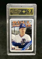 2016 Topps Archives Bull Durham #BD-LH Larry Hockett Card (Graded ASG 9)
