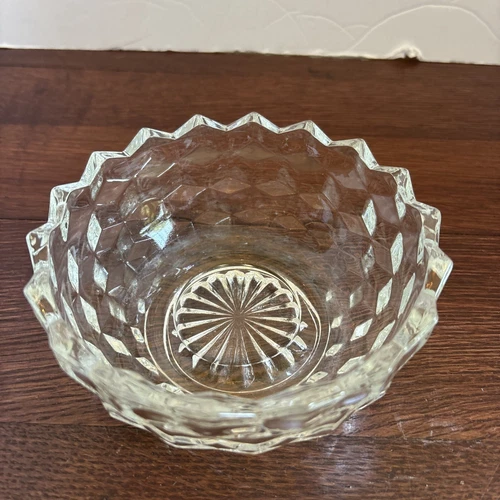 Vintage Fostoria 5" American Pattern round flared Nappy/Fruit/Veggie/Candy bowl