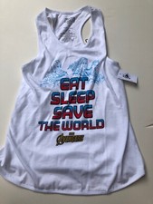 Disney Park Marvel Avengers Eat Sleep Save The World Sleeveless Youth M Tank Top