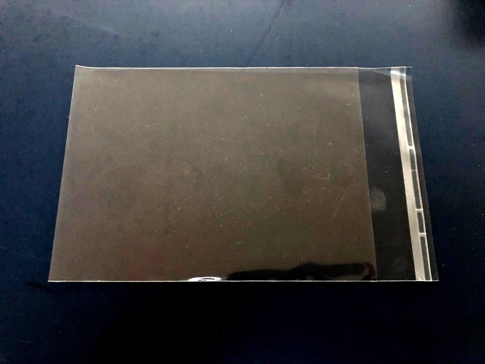 100 BOLSAS MULTITAMAÑO OPP VIOLONCHELO RESELLABLES AUTOADHESIVAS TRANSPARENTES CRISTAL  Foto 4 de 4