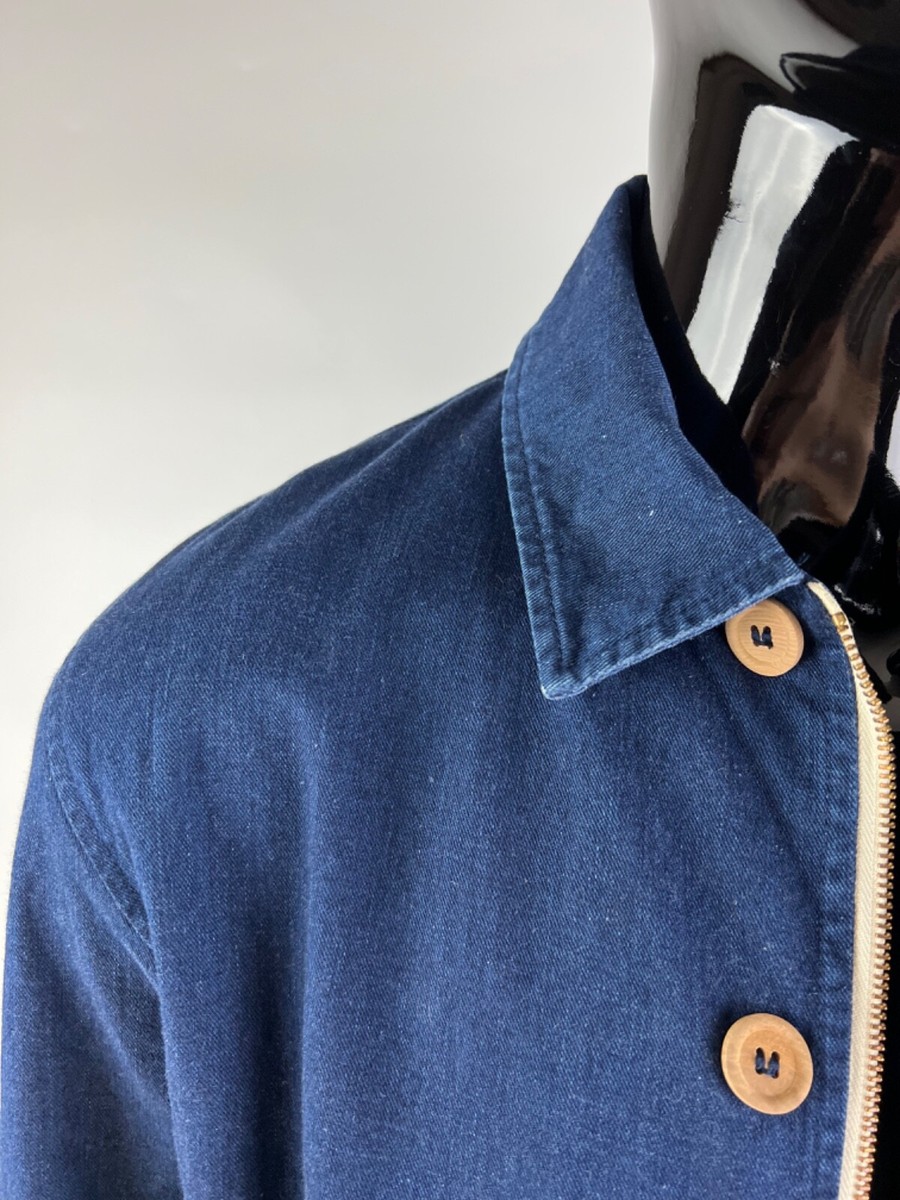 Bleu De Paname French Utility Chore Worker Jacket Size M | eBay Bleu De Paname French Utility Chore Worker Jacket Size M | eBay
