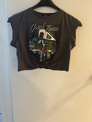 Micas Crop Top Shirt Size M