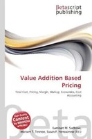 Lambert M. Surhone (U. A.) | Value Addition Based Pricing | Taschenbuch (2026)