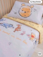 Disney Winnie The Pooh cot & cotbed duvet cover bedding set New