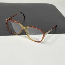 VINTAGE CHRISTIAN DIOR Eyeglasses Frame 80'S 2531 32 Tortoise Germany big 60mm