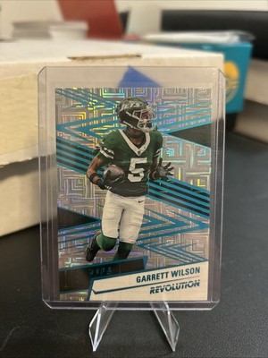 2025 Panini Revolution - Garrett Wilson #39 Teal Levels /499