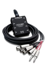 Hosa SH-6X2-20 Little Bro' Sub Snake, 6 XLR Sends, 2 1/4" TRS Returns,