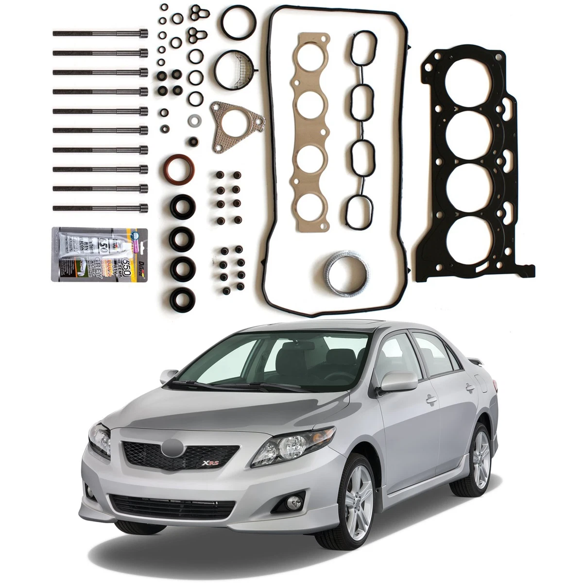 KIT DE CULATA JUEGO DE JUNTAS TORNILLOS MOTOR 2.5 HASTA 94. Precio