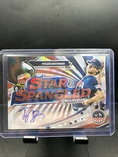 2025 Panini USA Stars & Stripes Tyler Bremner Star Spangled Auto SP /50 #2...