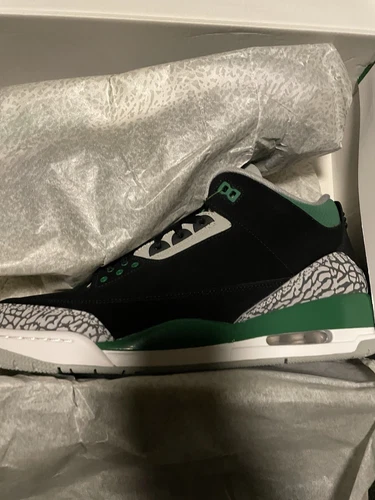 Air Jordan Retro 3 Pine Green