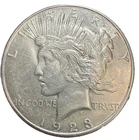1923-S Peace Silver Dollar $1 BU San Francisco Mint US Coin