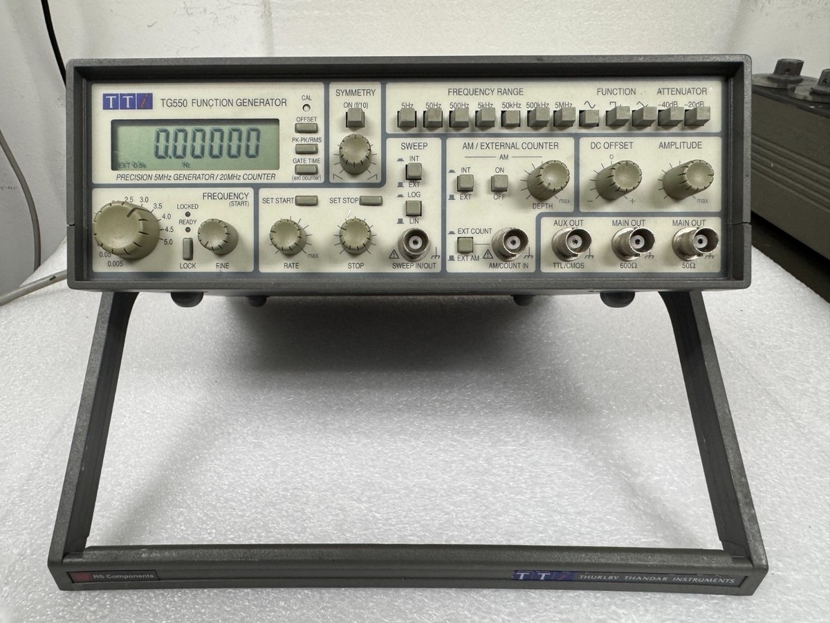 TTI -Thurlby Thandar Instruments TG550 5MHz Function Generator 