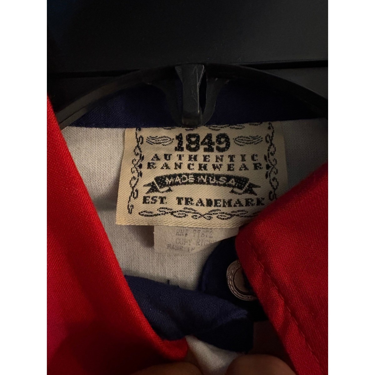 1849 Authentic Ranchwear shirt Large View 3