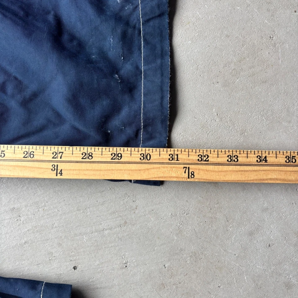 Pantalones cargo holgados Kikwear vintage azul marino para hombre pierna ancha Y2K ropa de calle talla 30 Foto 4 de 4