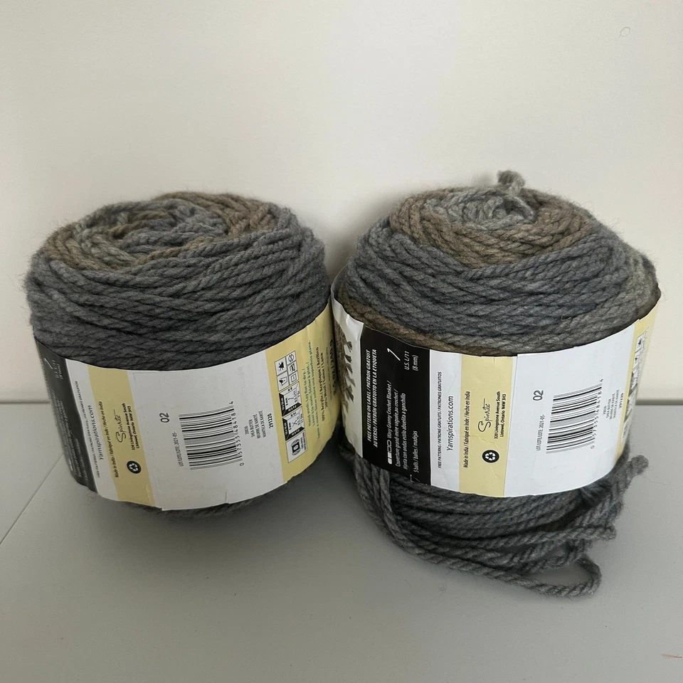 Yarnspirations Caron Tea Cakes Hilo Manteca de Karité 8.5 OZ 204 Yardas Lote de 2 Foto 4 de 4