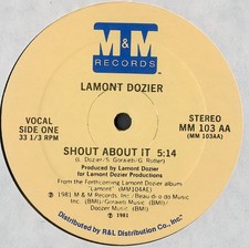 Lamont Dozier - Shout About It (12") (Very Good Plus (VG+)) - 3846914821