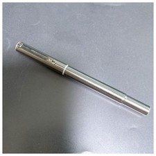 Pilot Fountain Pen Silver Metal Ballpoint Stationery Japan