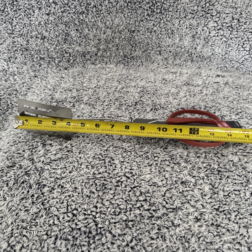 Cooking Concepts Tong Turner Pince Spatule Kitchen Red Handle Scissor Tongs New - Image 4 of 4