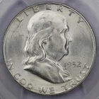 1952-S 50c Franklin Half Dollar - PCGS MS 65
