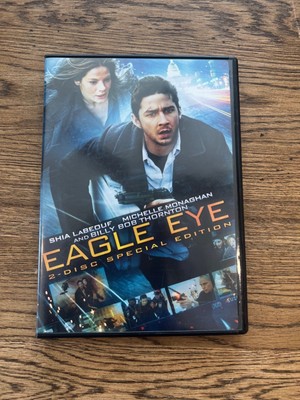 Eagle Eye 2008 DVD Action Thriller Shia LaBeouf Michelle Monaghan Pre-Owned