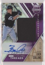 2017 Panini Elite Extra Edition Purple 1/10 Zack Collins #FTSA-ZC Auto 0a3