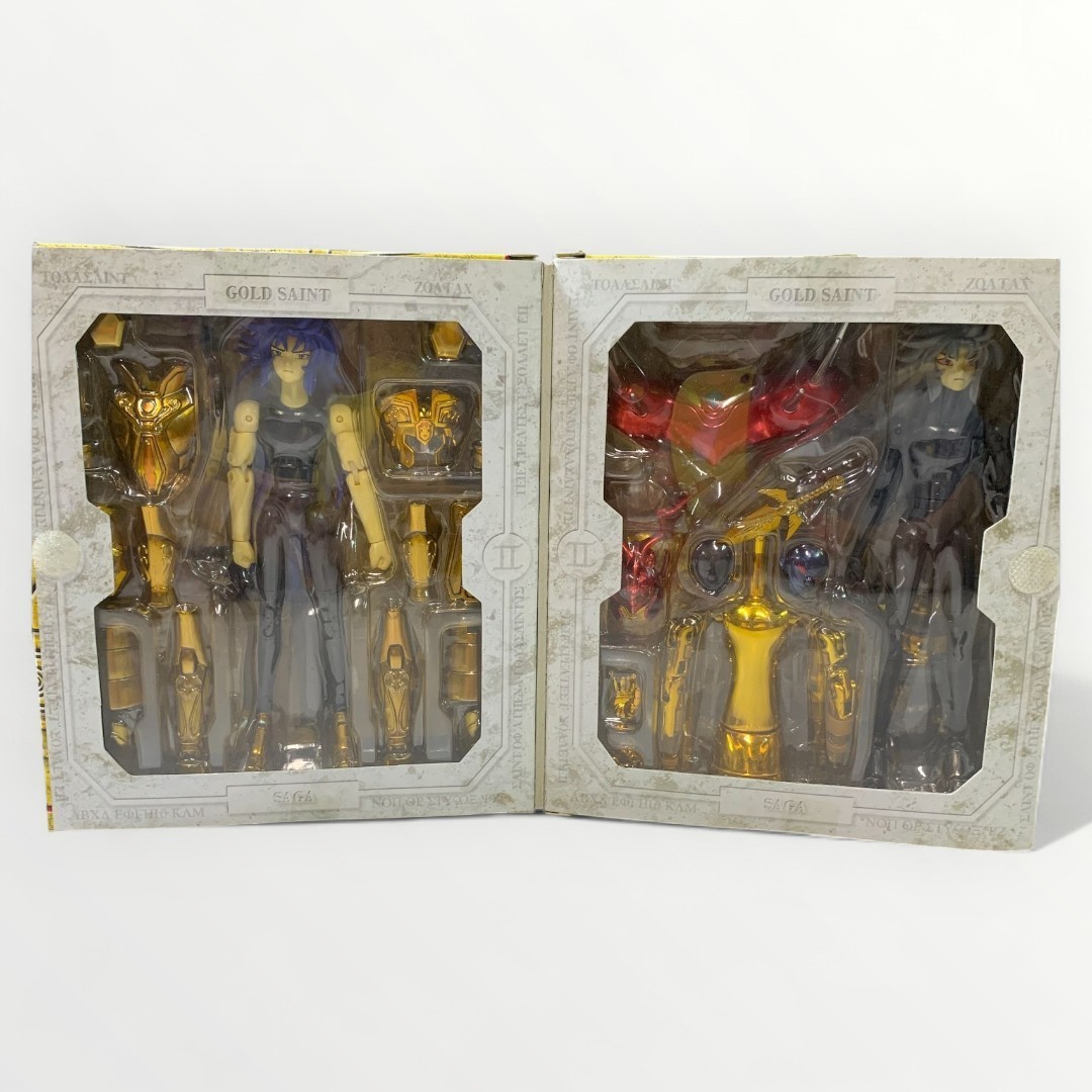 Gold Cloth Gemini Saga Grand Pope Ares Action Figure Saint Seiya