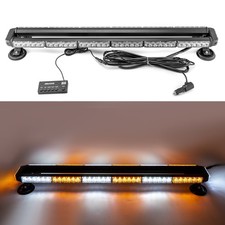 78 Led 38 Strobe Light Bar Rooftop Emergency Warning Amber White For Ford Truck 78 Led 38 Strobe Light Bar Rooftop Emergency Warning Amber White For Ford Truck